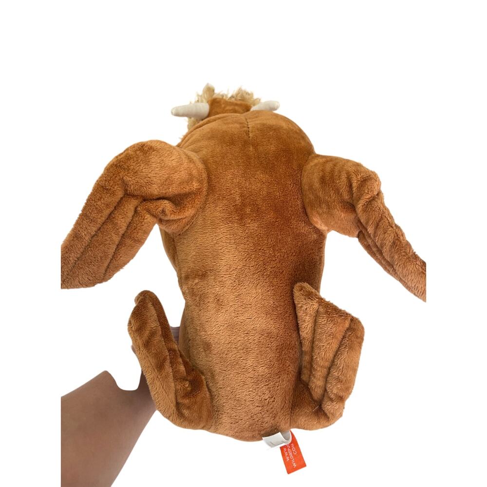 Wild Republic Plush Walrus With Tusks Brown Stuffed Animal Toy 13” Long - Picture 4 of 4